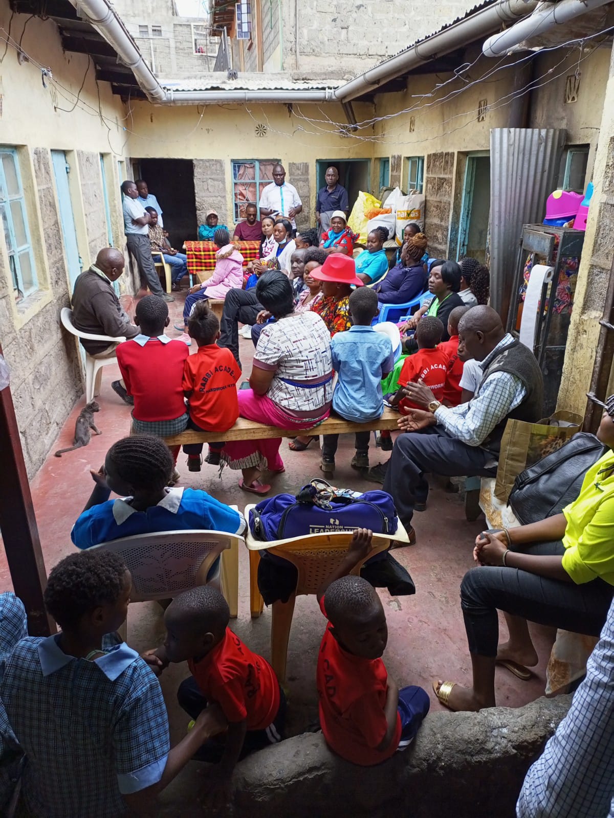Department of Properties and Utilities Management visits Everlasting Children's Home in Githurai