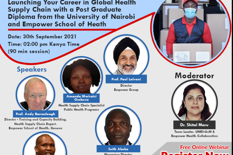 How to enroll for Certified Professional Courses- Global Health Supply Chain Management
