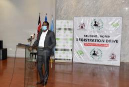 Students Voter Registration Drive by the Independent Electoral and Boundaries Commission (IEBC)