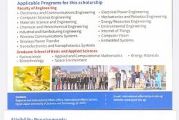 African Scholarship for Science, Technology & Innovation - Call for applications